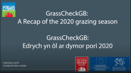 GrassCheckGB: A recap of the 2020 grazing season