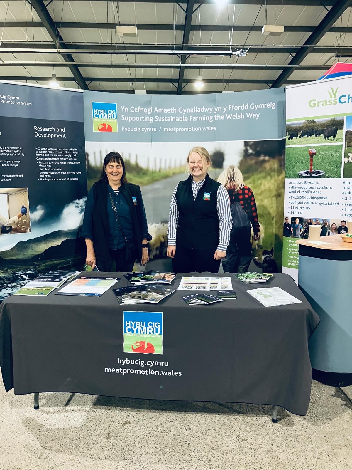 Discussing animal health, farmer intentions and red meat matters at NSA Ram sales