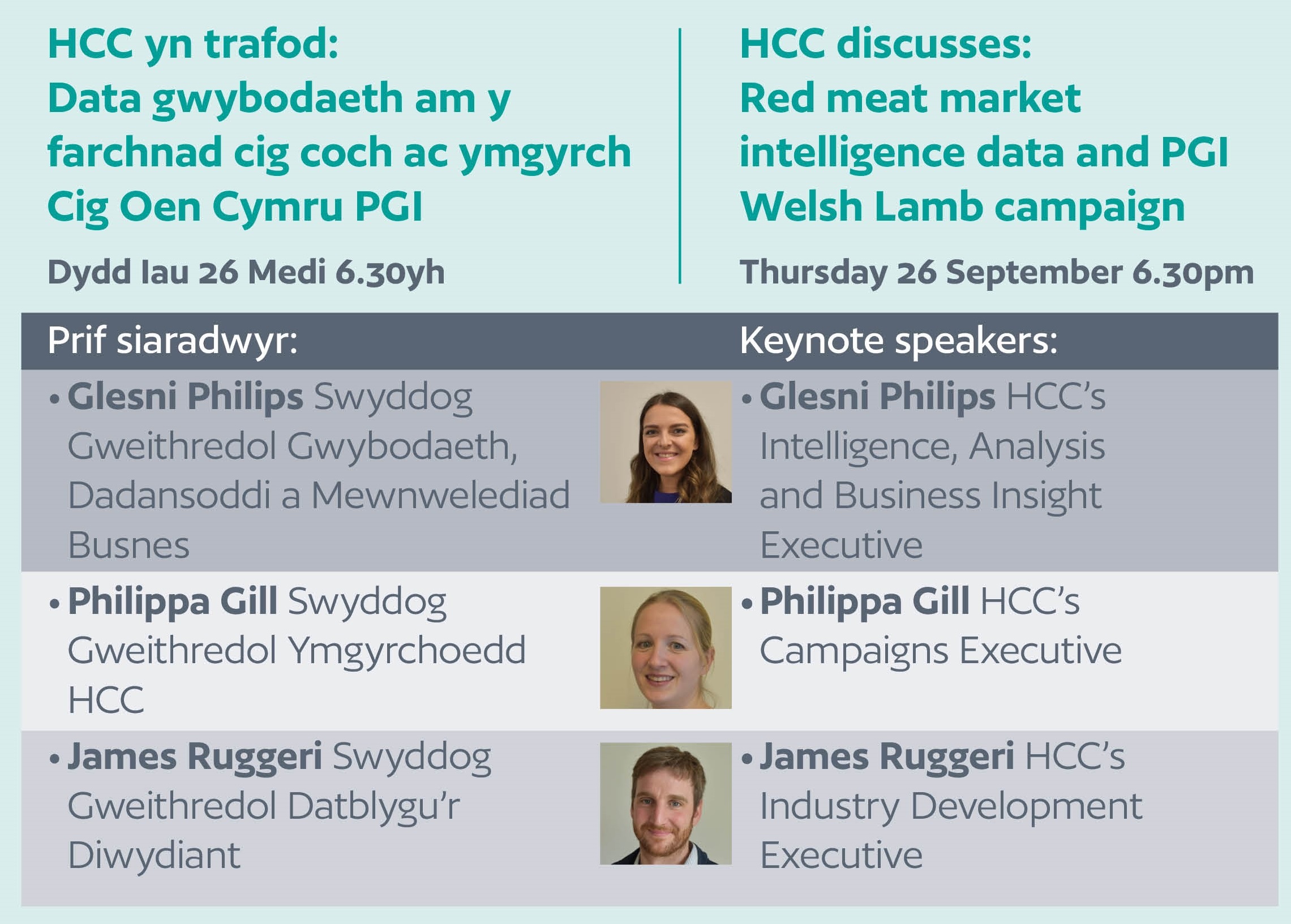 HCC webinar to discuss red meat data, market specifications and PGI Welsh Lamb campaign