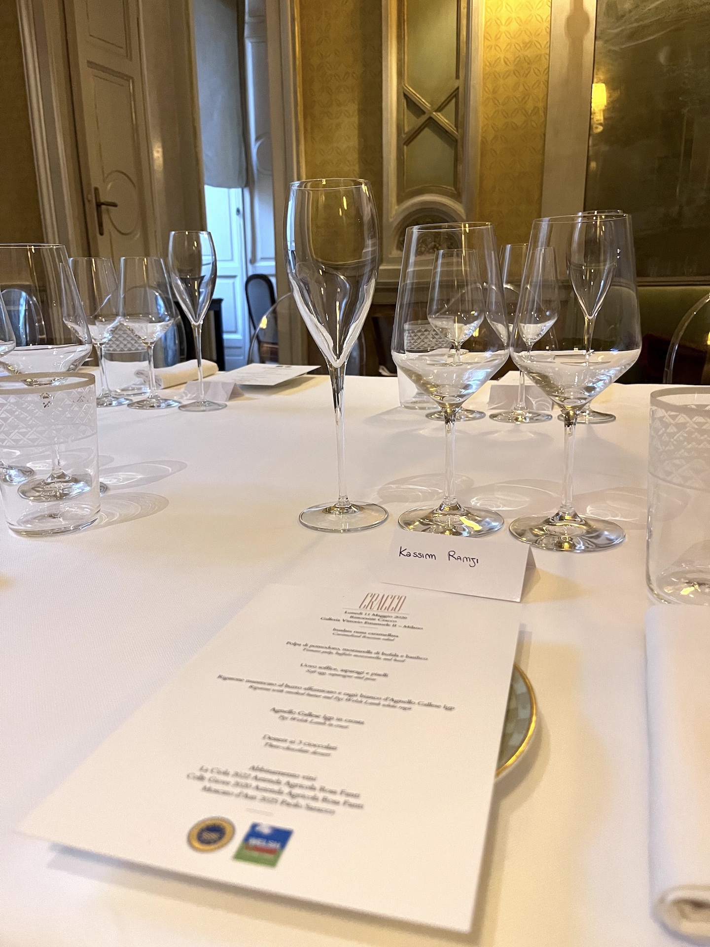 Italians dine on Welsh Lamb dishes